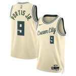 Milwaukee Bucks Trikot Bobby Portis JR Nike 2025-26 City Edition Weiß Swingman - Herren Milwaukee Bucks Trikot Bobby Portis JR Nike 2025-26 City Edition Weiß Swingman - Herren